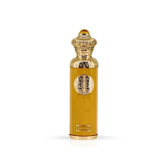 honey oud perfume bottle